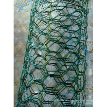 PVC-Coated Hexagonal Wire Mesh 2′′x0.66mmx1.5mx50m